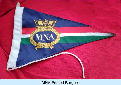 MNA Printed Burgee