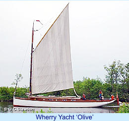 Wherry Yacht ‘Olive’