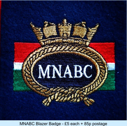 MNABC Blazer Badge - £5 each + 85p postage